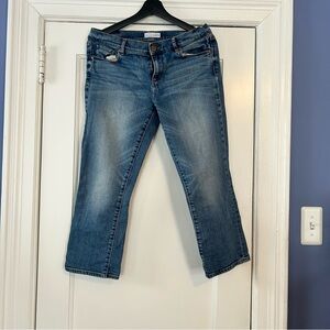 Loft Modern Kick Crop Jeans Size 6
